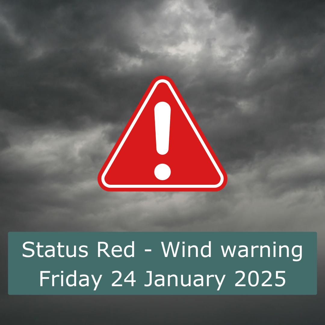 Status Red Alert Friday 24th January